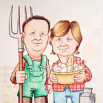 Live-Karikaturenzeichnen, Tagessatz 8 Std. – Bild 4