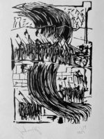 Handpressendruck "Am Turme" – Bild 5