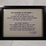 Humming of the Night - Gedicht von Jan-Christian Petersen