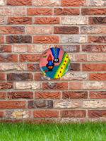 Bemalter Wandteller (Porzellan)