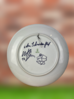 Bemalter Wandteller (Porzellan) – Bild 3