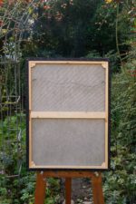 Rückseite vom Bild Seerosen