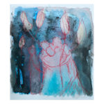 Auswahl eines Aquarells für den Kunst-Adventskalender von Alexandra Seils