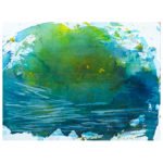 Auswahl eines Aquarells für den Kunst-Adventskalender von Alexandra Seils