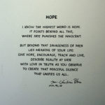 Hope - ein Gedicht von jan-Christian Petersen
